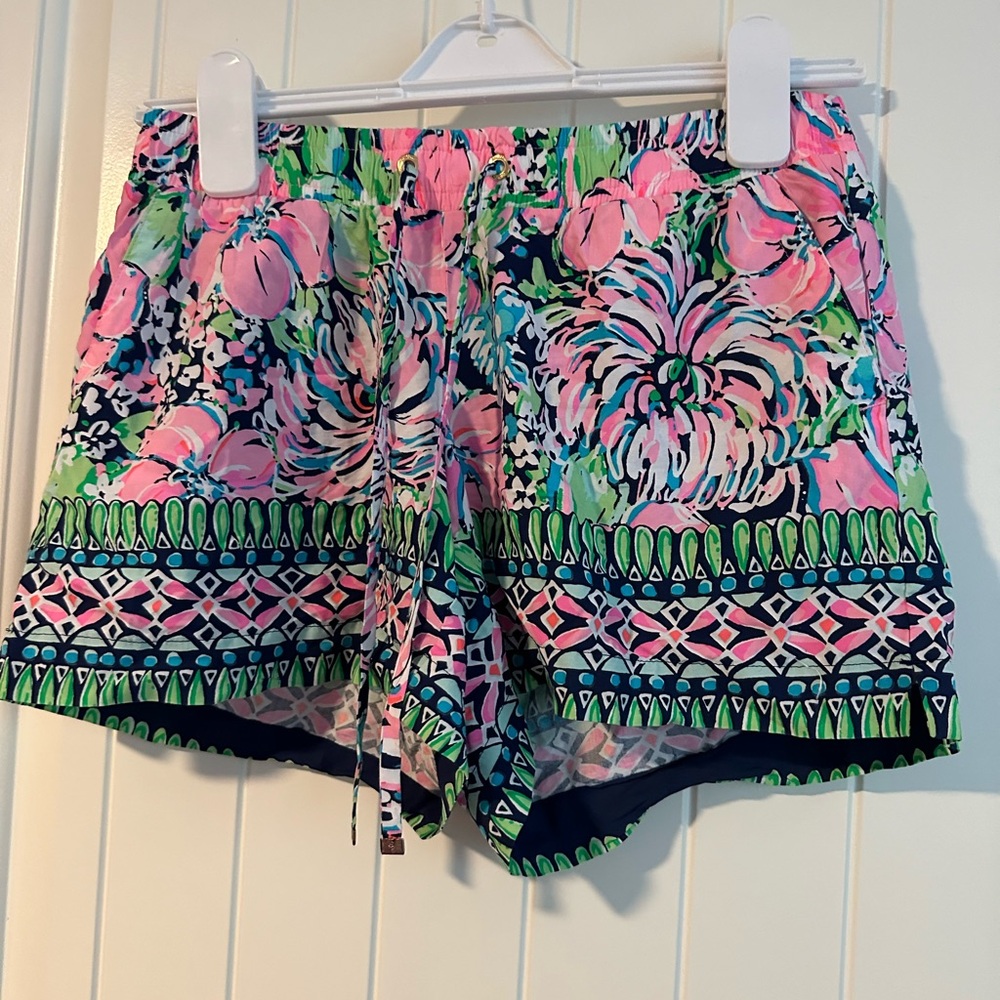 Lilly Pulitzer Colorful Floral Women's Shorts